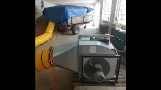 50kW Trocknung - Kleinstanlage - Kundenvideo - Scheitholz Brennholz Hackschnitzel
