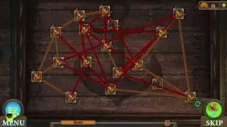 String Puzzle Variation #1 - Tricky Doors Level 2 Secluded Island (FIVE-BN GAMES)