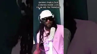 Skinny Fabulous Coming Home Live on 96 WEFM Trinidad #socamusic #soca #soca2023