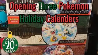 Door Nr 20 Opening 2023, 2024 & 2025 Pokemon Advent Calendars! - Best Pokemon Christmas Ever