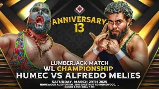 MAIN EVENT!!!! WRESTLE LEAGUE HEAVYWEIGHT CHAMPIONSHIP- Humec vs Alfredo Meli&egrave;s ( Lumberjack Match )