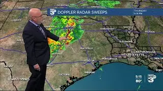 KATC Weather Forecast 5pm 11-20-25