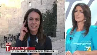 Sputi e insulti contro Elena Testi a Gerusalemme: 