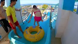 UpHill Slide at DoloSu WaterPark, Kemer, Turkey (T&uuml;rkiye)