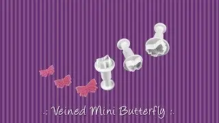 Veined Mini Butterfly Plunger Cutter