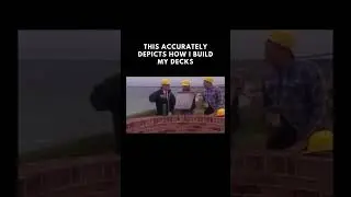 This accurately depicts how I build my decks