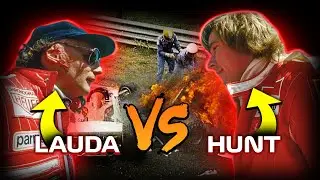 RIVALIDADES &Eacute;PICAS F1: NIKI LAUDA vs James HUNT 💥 Accidente  N&uuml;rburgring 1976 EXPLICADO