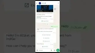 Chat with what's app - Network and Digital communication. 