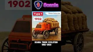 Scania Truck Evolution 1902-2020#Scania #TruckEvolution #ScaniaTrucks #luxautox#ScaniaEvolution
