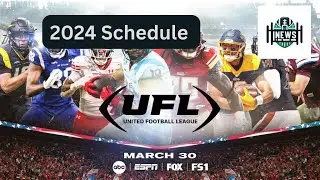 UFL 2024 Inaugural Schedule: Exciting Matchups & Broadcast Details