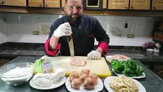 طريقة تحضير تشكن باي #مع الشيف بسام