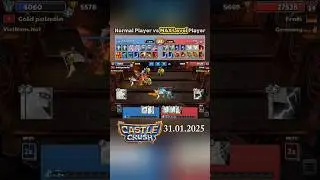 Normal Player vs MAX Level Player | Castle Crush battle | #castlecrush #castlecrushbattle