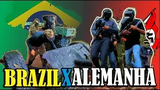 Brasil X Alemanha - Paintball Real Action -