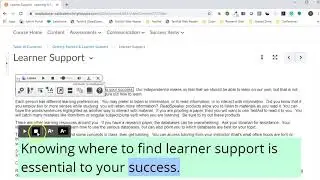 ReadSpeaker webReader and docReader Overview in Brightspace