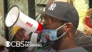 George Floyd's brother implores protesters to stop looting