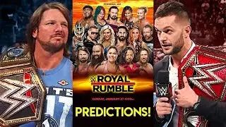 WWE Royal Rumble 2019 Predictions!