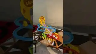 toy duck climbing stairs #shorts