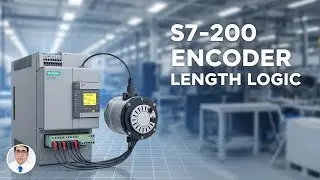 siemens plc s7-200 how can major the length with rotary encoder