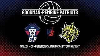 Goodman-Pembine Patriots vs Florence Bobcats - 9/7/24 HS Volleyball