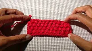 Crochet Moss Stitch
