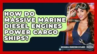 How Do Massive Marine Diesel Engines Power Cargo Ships? - Mechanical Engineering Explained