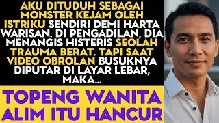 Istriku Latihan Menangis Di Depan Kaca Untuk FITNAH Aku Kekerasan, Dia Tak Tahu Aku Rekam SEMUANYA..