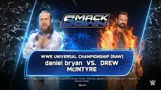Daniel Bryan vs Drew McIntyre | Full Match | Epic WWE Showdown | Wrestling Highlights