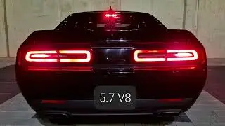 Dodge Chellenger 5.7  Hemi  V8 START #chellenger #dodge #dodgechallenger #exhaust