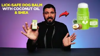 Lick Safe Dog Balm with Coconut Oil & Shea