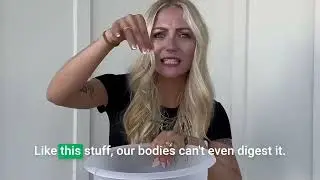 Can we stop pretending grass powder is the same thing... It must say JUICE powder!