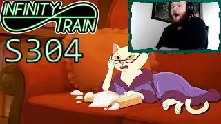 The Cat Returns...With Backstory?! Infinity Train Book 3 Episode 4 BLIND REACTION