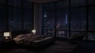 A City Wrapped in Rain | Soft Sounds to Drift into Peaceful Slumber