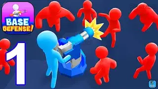 Base Defense! - Gameplay Walkthrough Part 1 Zombie Defense Zombie Army Commander Attack Android, iOS