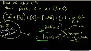 26 Algebraic properties of modular arithmetic