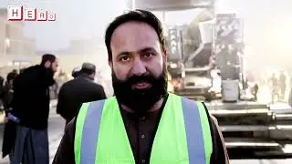 Asphalt paving works of the new road from Omid Sabz Township to Irfani Road have started!