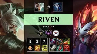 Riven Jungle vs Kindred - KR Master Patch 25.08