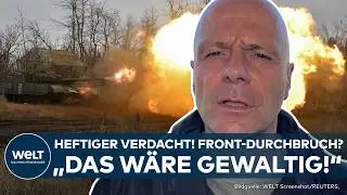 UKRAINE: Russen melden heftigen Durchbruch an der Front! 