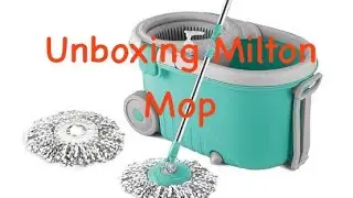 Milton Spin Mop Unboxing#Spotzero by Milton#Mopping System#How to Assemble Mop Disc#Mop Setup