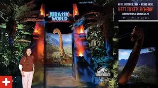 🌟 Jurassic World Exhibition in Basel, Switzerland 🌟