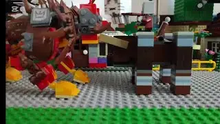 Ultrakaty vs Ravager - Lego Unikitty stop motion 
