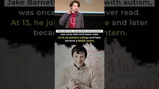 The Autistic Boy Who Became a NASA Intern... #shorts #youtubeshorts #inspiration