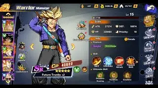 ULTIMATE: DRAGON IMPACT Review Future Trunks - Android Dragon Ball RPG!