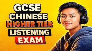 GCSE Chinese higher tier listening with answers #chineselanguage  #chineselearning #gcse