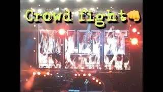 Volbeat stops show after fight in crowd calls in security - live Stockholm Globen