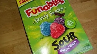 Unboxin Doxin - Funables Fruity Snacks Sour Mixed Berry Fruit Snacks