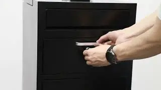 Storage Metal Outdoor Courier Box Large Delivery Mailbox Parcel Drop Box