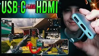 USB C para HDMI - Como conectar o seu CELULAR na TV