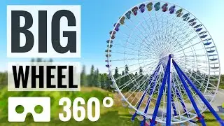 Big Ferris Wheel 360 video VR Roller Coaster Flat Ride Oculus Quest
