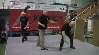 Ice peak grip knife fighting techniques by Arsen Melikdjanyan