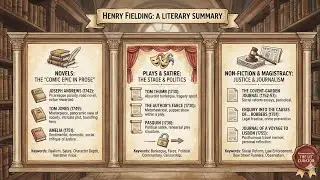 Summary of important works of Henry Fielding 